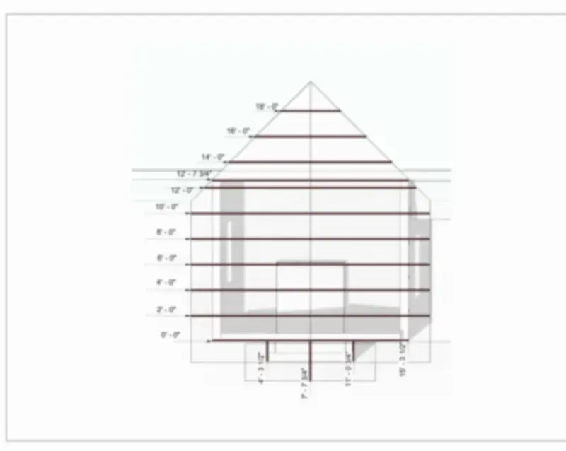 Truss layout — Residential addition.